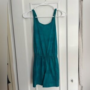 Old Navy Turquoise Sleeveless Romper